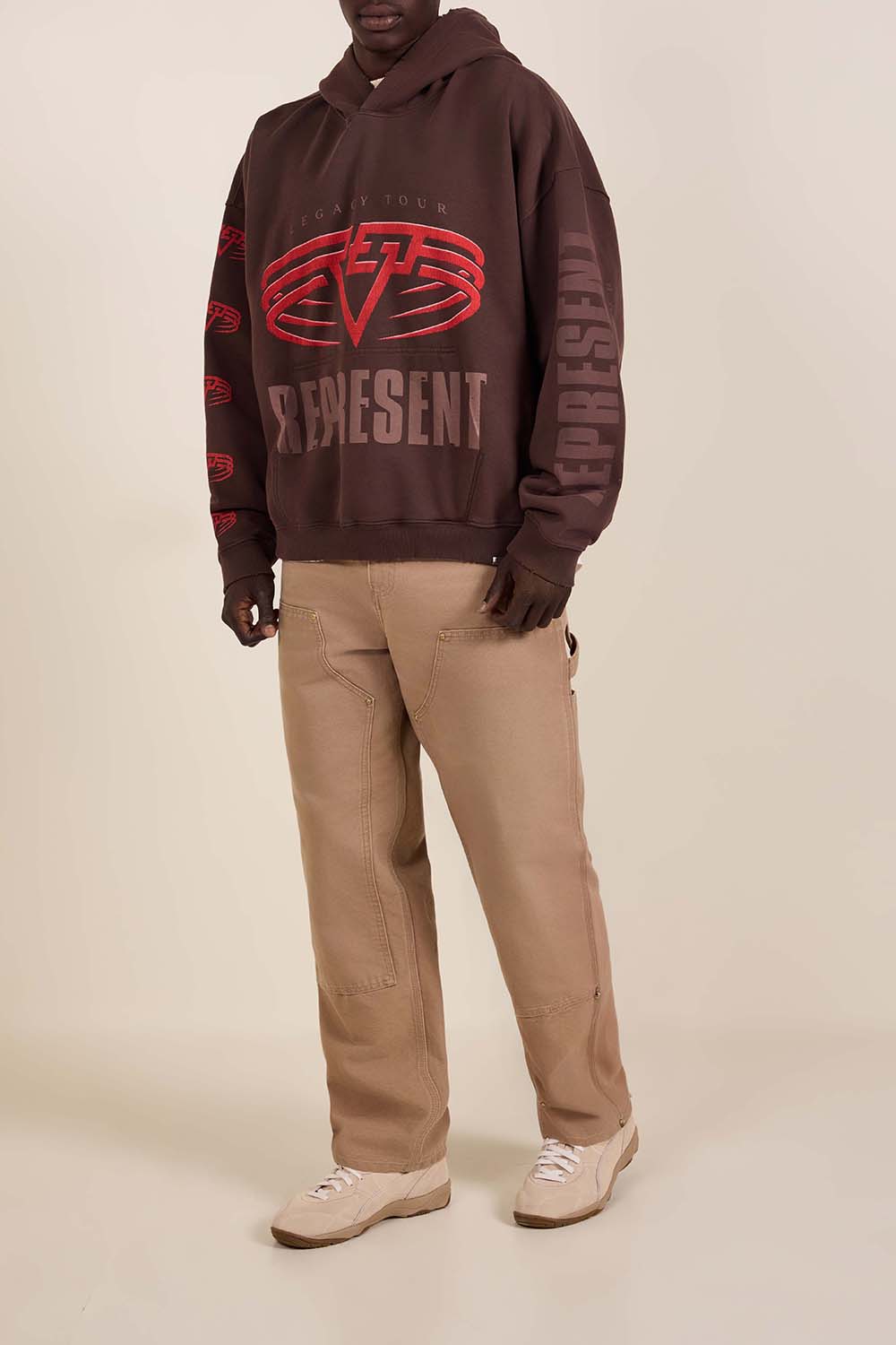 סווטשירט קפוצ'ון דו צדדי